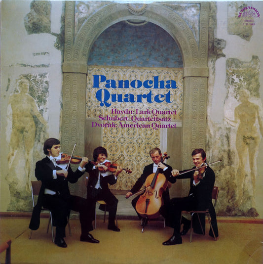 Panocha Quartet - Joseph Haydn / Franz Schubert / Antonín Dvořák : Lark Quartet / Quartettsatz / American Quartet (LP, Album)