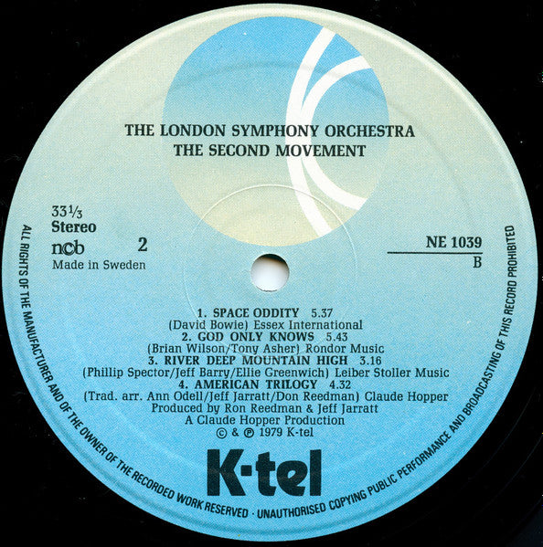 London Symphony Orchestra Featuring The Royal Choral Society : Classic Rock - The Second Movement (LP, Album)