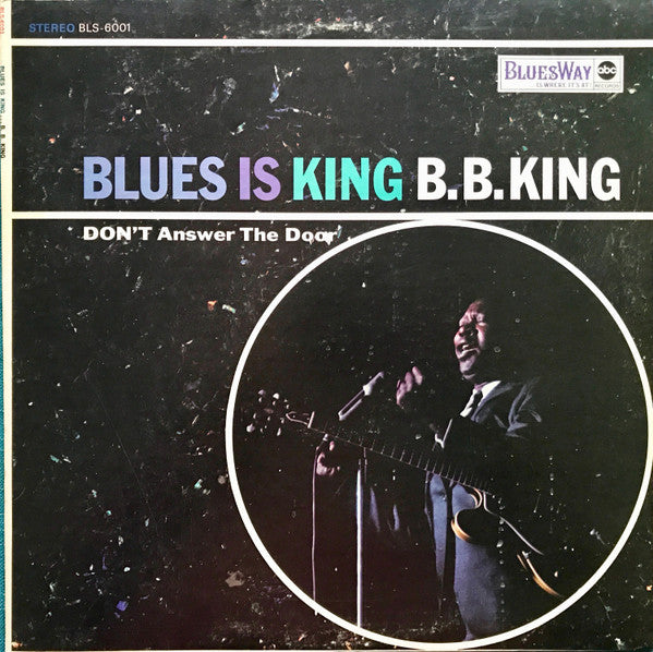 B.B. King : Blues Is King (LP, Album, RP)