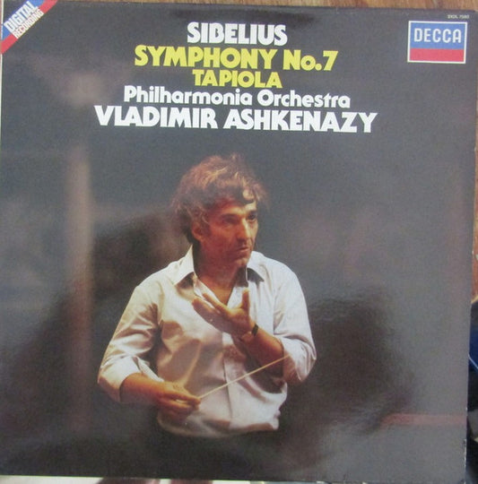 Jean Sibelius - Philharmonia Orchestra, Vladimir Ashkenazy : Symphony No.7 / Tapiola (LP)