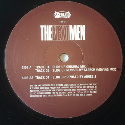 The Nextmen : Slide Up (12")