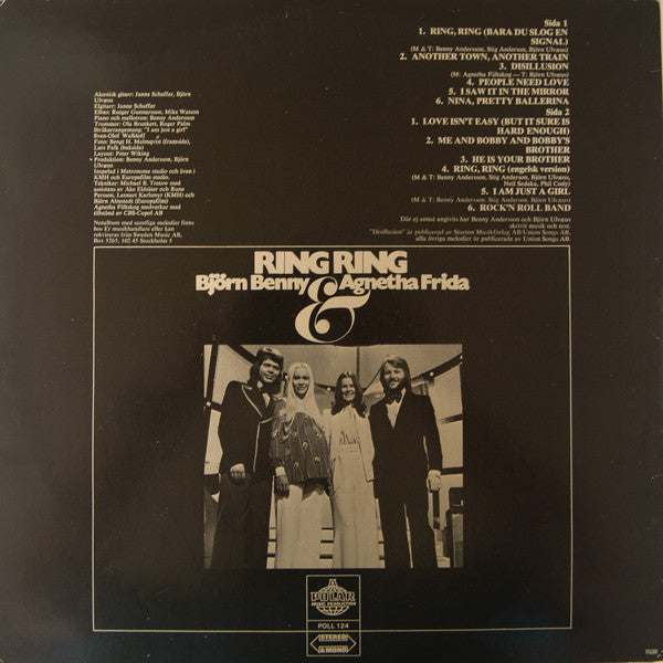 Björn & Benny, Agnetha & Anni-Frid : Ring Ring (LP, Album, RE)