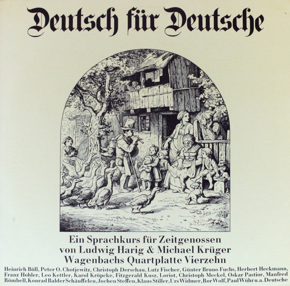 Various : Deutsch Für Deutsche (Ein Sprachkurs Für Zeitgenossen) (LP, Album)