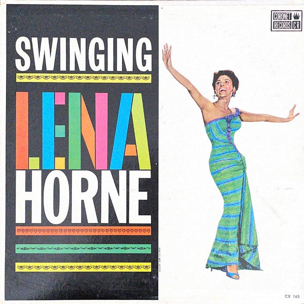 Lena Horne : Swinging Lena Horne (LP, Album, Mono)