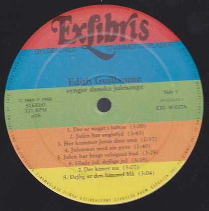 Edith Guillaume : Synger Danske Julesange (LP)