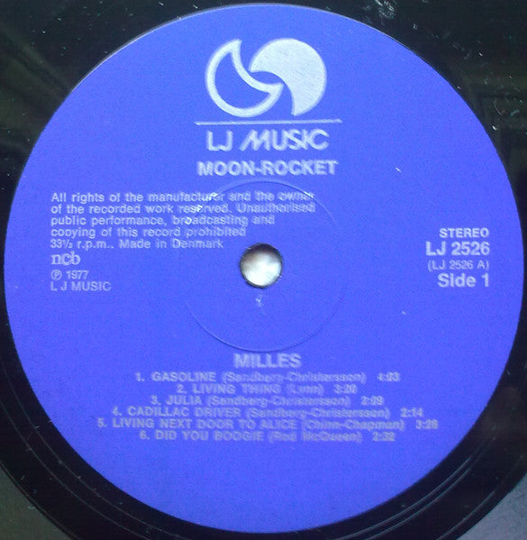 Milles (2) : Moon-Rocket (LP)