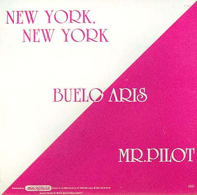 Bülent Aris : Mr. Pilot / New York, New York (12")