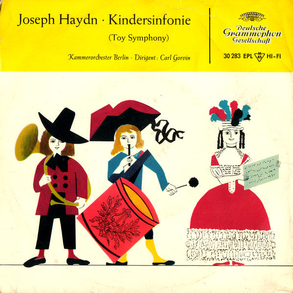Joseph Haydn : Kindersinfonie (Toy Symphony) (7", EP)