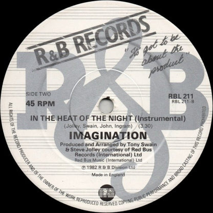 Imagination : In The Heat Of The Night (12")