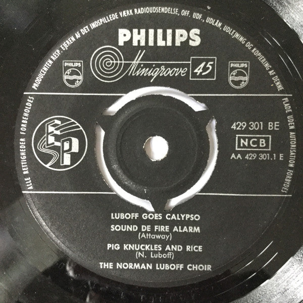 Norman Luboff Choir : Luboff Goes Calypso (7", EP)