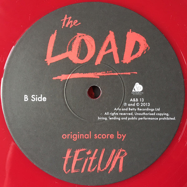 Teitur : The Load: Original Score (10", MiniAlbum, Red)