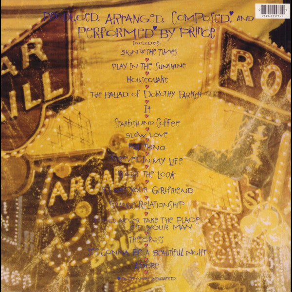 Prince : Sign "O" The Times (2xLP, Album, Tel)