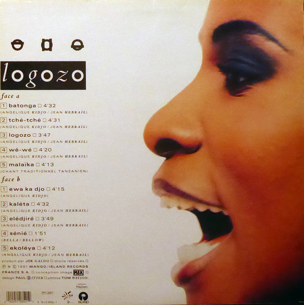 Angélique Kidjo : Logozo (LP, Album)