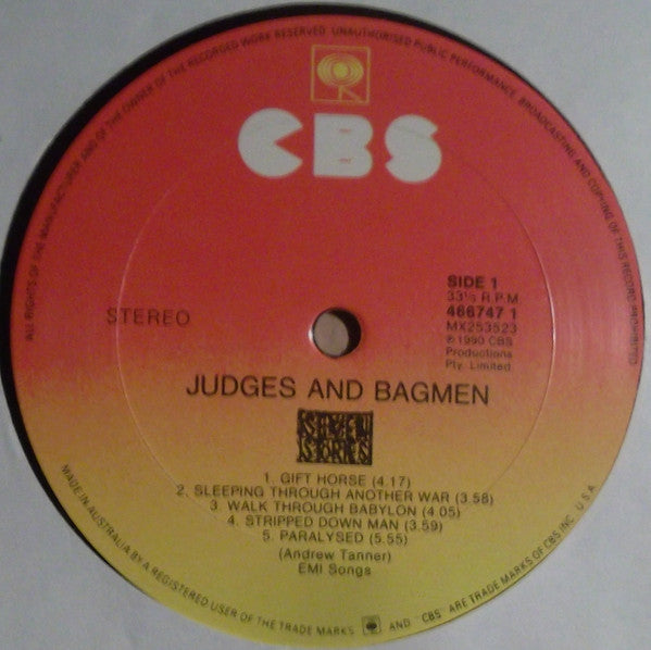 Seven Stories : Judges And Bagmen (LP, Album)