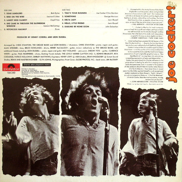 Joe Cocker : Joe Cocker! (LP, Album)