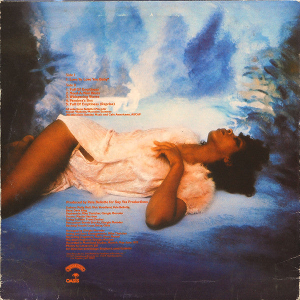 Donna Summer : Love To Love You Baby (LP, Album, San)