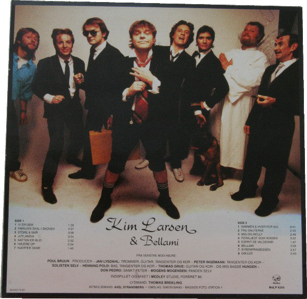 Kim Larsen & Bellami : Forklædt Som Voksen (LP, Album)