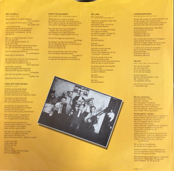 Kim Larsen & Bellami : Forklædt Som Voksen (LP, Album)