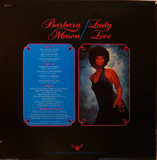 Barbara Mason : Lady Love (LP, Album)