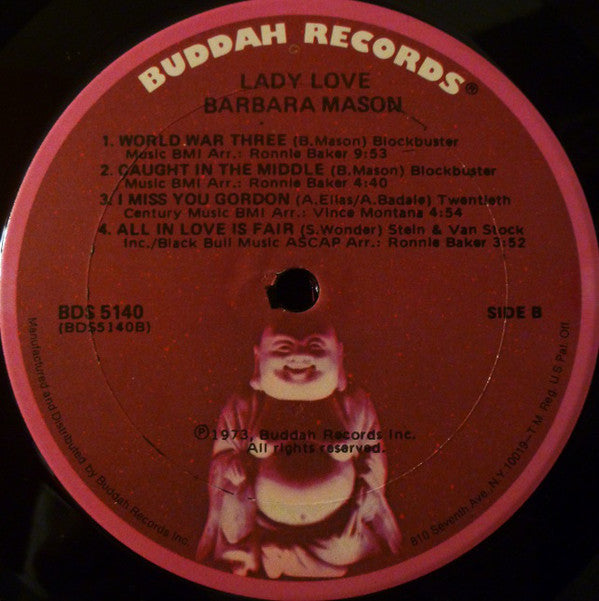 Barbara Mason : Lady Love (LP, Album)