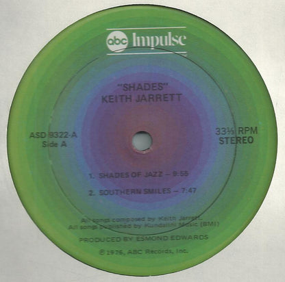 Keith Jarrett : Shades (LP, Album)