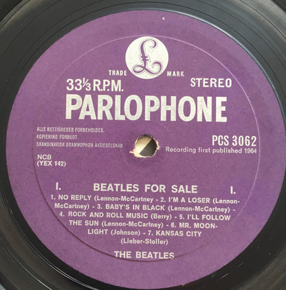 The Beatles : Beatles For Sale (LP, Album, RE, Gat)