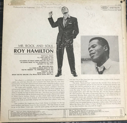Roy Hamilton (5) : Mr. Rock And Soul (LP, Mono)