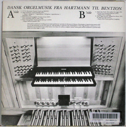 Peter Langberg : Dansk Orgelmusik - Fra Hartmann Til Bentzon (LP, Album)