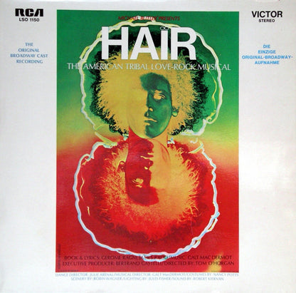 Various : Hair (The American Tribal Love-Rock Musical) (LP, Album)