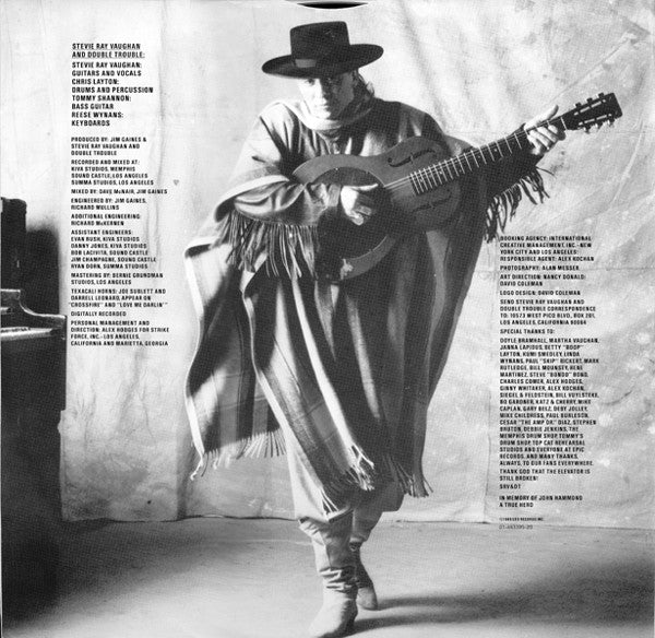 Stevie Ray Vaughan & Double Trouble : In Step (LP, Album)