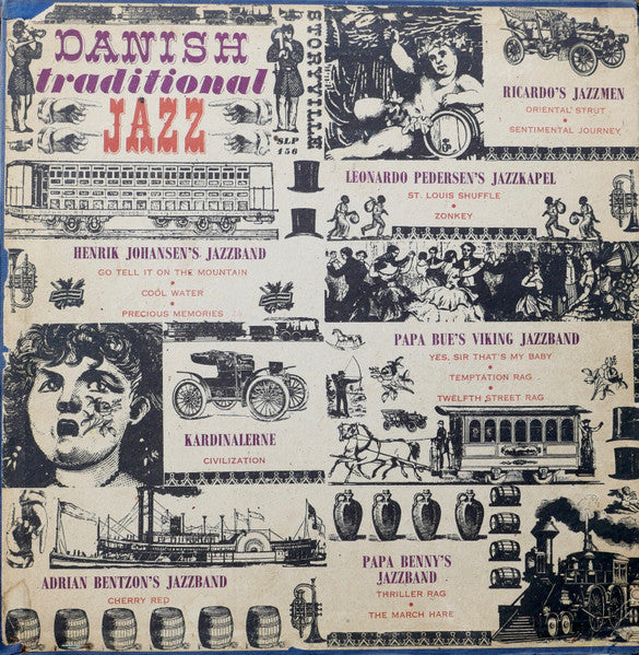 Various : Danish Traditional Jazz (LP, Comp)