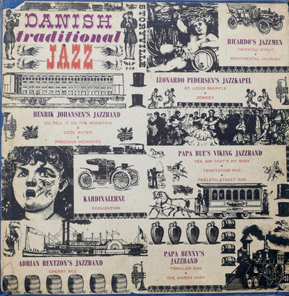 Various : Danish Traditional Jazz (LP, Comp)