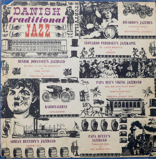 Various : Danish Traditional Jazz (LP, Comp)