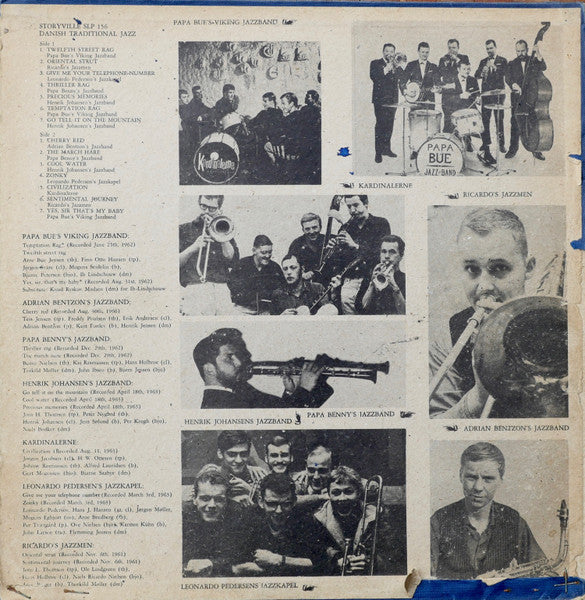 Various : Danish Traditional Jazz (LP, Comp)