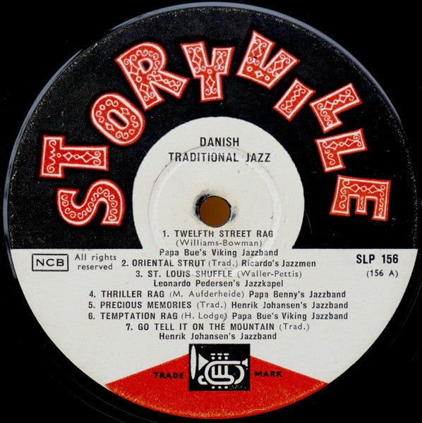 Various : Danish Traditional Jazz (LP, Comp)