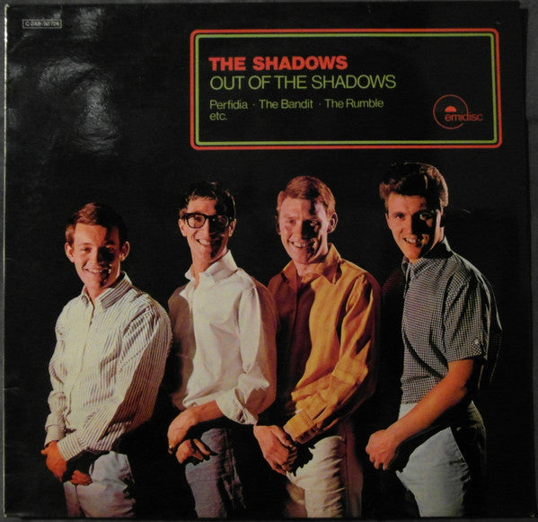 The Shadows : Out Of The Shadows (LP, Album)