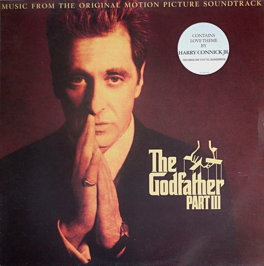 Carmine Coppola : The Godfather Part III (Music From The Original Motion Picture Soundtrack) (LP, Album)