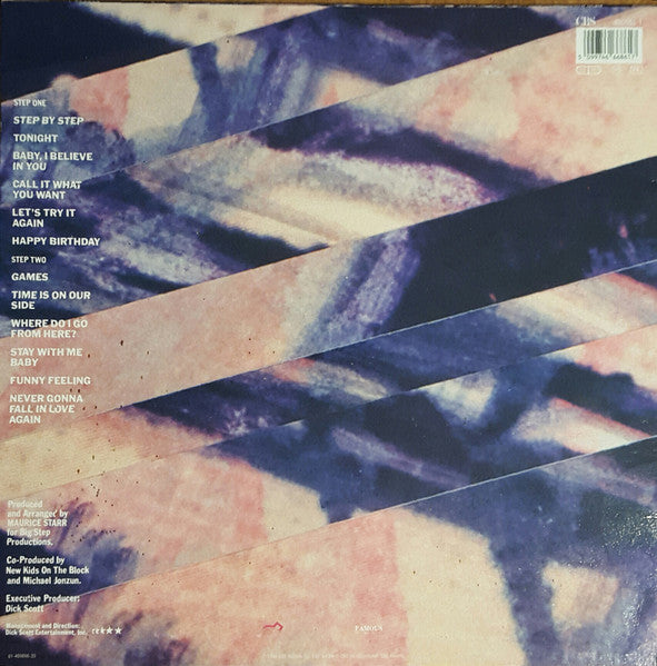 New Kids On The Block : Step By Step (LP, Album)