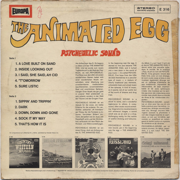 The Animated Egg : The Animated Egg (LP, Album)