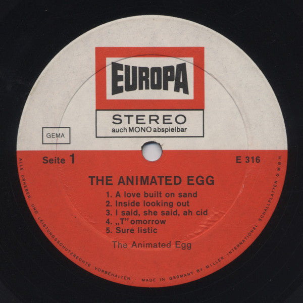 The Animated Egg : The Animated Egg (LP, Album)