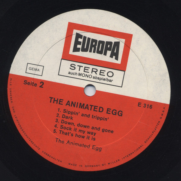 The Animated Egg : The Animated Egg (LP, Album)