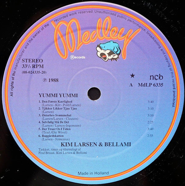 Kim Larsen & Bellami : Yummi Yummi (LP, Album)