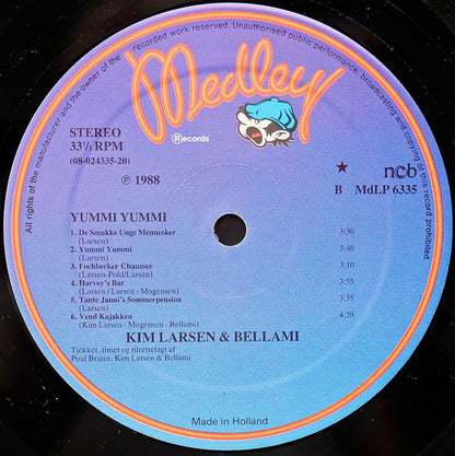Kim Larsen & Bellami : Yummi Yummi (LP, Album)