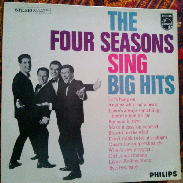 The Four Seasons : Sing Big Hits (LP, Comp)