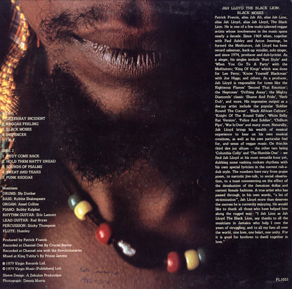 Jah Lloyd : Black Moses (LP, Album)