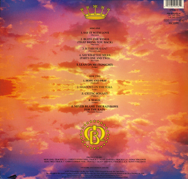 The Moody Blues : Keys Of The Kingdom (LP, Album)