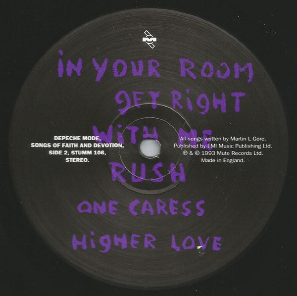 Depeche Mode : Songs Of Faith And Devotion (LP, Album)