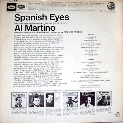 Al Martino : Spanish Eyes (LP, Scr)