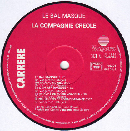 La Compagnie Créole : Le Bal Masqué (LP, Album)