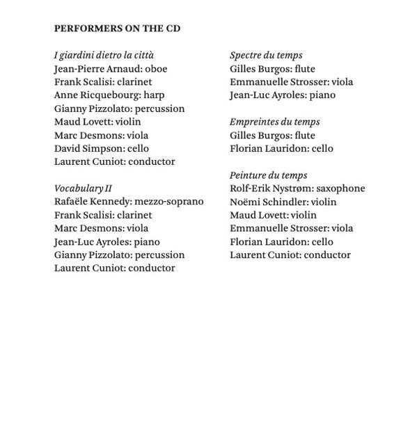 TM+, Niels Rosing-Schow : Peinture Du Temps (CD, Album)